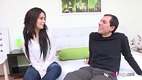 Universitaria pija cordobesa Daniela Garcia vs Esteban, aspirante a actor porno