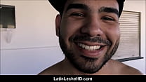 Real Straight Amateur Latino Paid To Have Threesome With Two Gay Guys