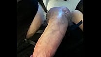 Stroking, and wagging my cock