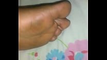 Ebony foot job