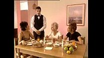 Französische Dinnerparty gedreht Orgie