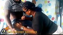 Hot south African BBW hair stylist banged in her shop part 2