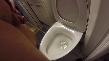 Pee in the toilet