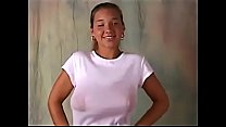 Christina Model vollbusiges nasses Shirt