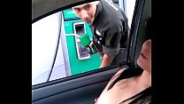 Loading gasoline Alexxxa Milf whore with her tits from outside