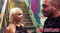 POV PICKUPS ► Weggefickt blonde milf en public dans les escaliers ◄ SOPHIE LOGAN
