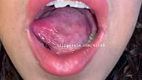 Fetish della bocca - Lisa Mouth Part2 Video3