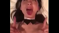 cute girl being fucked in playboy costume