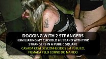Dogging - Naughty Wife Fucking von Fremden im Park vor Hahnrei - Englische Untertitel - Sexxx-Porno