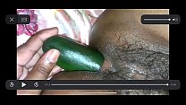 Anal with a Cucumber
