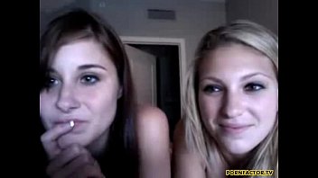 Two naughty girls on web cam - www.pornfactor.tv