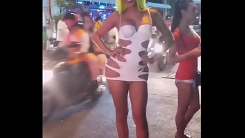 Thailand Ladyboys Streetwalkers à Pattaya