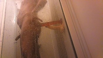 Pov - Older Daddy playing in the shower