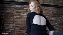 Busty natural redhead Lenina Crowne's homemade sex-tape 6 min