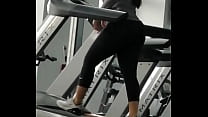 Big ass at gym