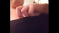 My slut showing her big tits