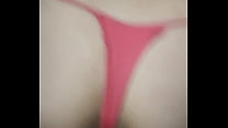 Wife in four thong on rich tail