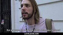 LatinLeche - Latino Kurt Cobain Sósia Fucks A Horny Cameraman For Cash