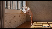 Emma Jomell gymnastique nue super chaude