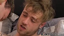 Horny UK gays exchange blowjobs before hard ass pounding