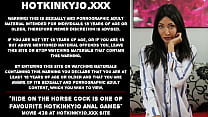Ride on the cock é um dos jogos anais mais favoritos do Hotkinkyjo