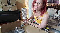 Amazon Wunschzettel Geschenk von einem Fan entpacken