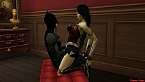 Batman Se Folla a la Mujer Maravilla Anal después de Derrotar a los Villanos DC Porn