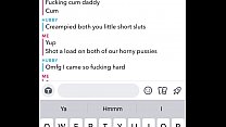 Sexting e Cuckolding Husband nella chat di Snap