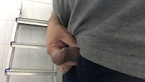 Small cock pissing