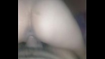 My old woman moving her ass with my cock inside
