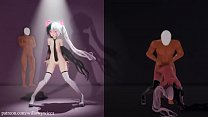 Front and back lovers-Hatsune Miku