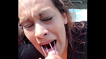 Getting my dick sucked in the car