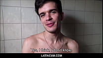LatinCum.com - Amateur Young Latino Twink Paid Cash To Fuck Big Dick Stranger In Bathroom