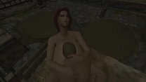 [Skyrim] Yuriana gets fucked by fat old man