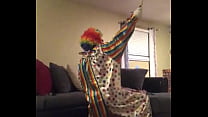 Clown fucks wife when husband leaves house