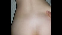 Cumming on wifes back