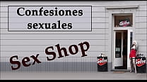 Waitress and owner of a sex shop. SPANISH AUDIO. Sexual confession