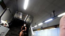 travessuras no metrô da cidade em quarentena, tiro a roupa e me masturbo (vídeo completo em PREMIUM XVIDEOS CHANNEL)