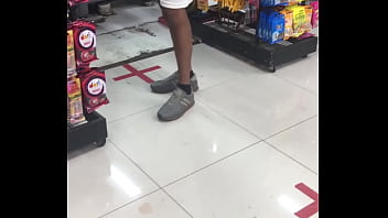 Showing the suitcase in the supermarket (Full Video> Xvideos Red)