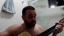 I playing one in the bathroom