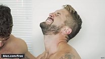 (Titus) Getting His Tight Ass Fucked Hard In Group Sex By (Wesley Woods, Jay Austin) - Men.com