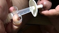 Si vous mettez de la lotion dans l'urètre et que vous vous masturbez, ce sera comme ça!