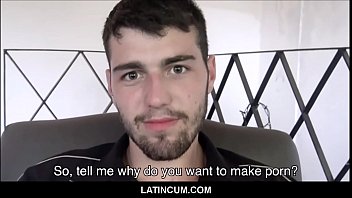 LatinCum.com - Amateur Latin Stud Paid Cash To Fuck Filmmaker And His Straight Married Friend POV