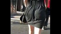 big booty walking in the park naked in public