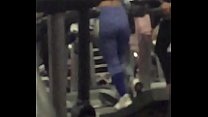 Buttocks in the gym