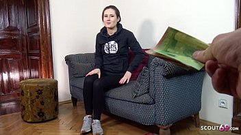 GERMAN SCOUT - REAL GIRL LARA FOX SEDUCE TO FUCK AT PICKUP MODEL CASTING
