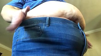 Ssbbw tries jeans after 23 lb weight gain