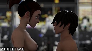 ADULT TIME Hentai Sex - Step-Sibling Rivalry 10 min