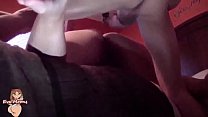 Big Ass MILF POV, Blowjob and Doggy style with Cumshot - Married woman with big ass seduced Horny Man.