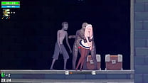 Dungeon e il gameplay hentai della cameriera. Carina cameriera bionda fa sesso con mostri di uomini zombi in un gioco di sesso hot xxx